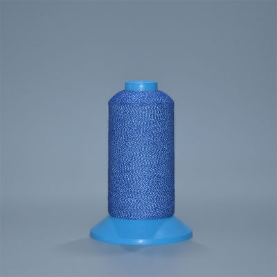 Blauwe kleur reflecterend garen 0,20 mm reflecterend naaigraad borduurwerk