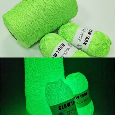 Naalddraad 150D Glow In The Dark Wool Garn