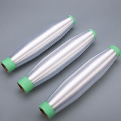 Recyclebaar polyester PET monofilament garen 50D Wit