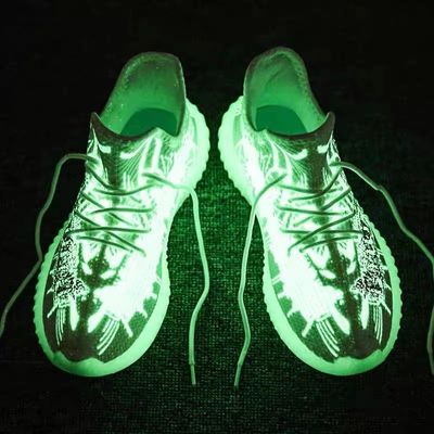 2 mm Glow Dark Yarn Duration Thread Polyester materiaal veilig voor de huid
