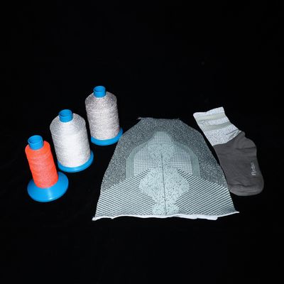 0.20mm Reflectieve Garens Borduurwerk Polyester Aanpassen Kleur