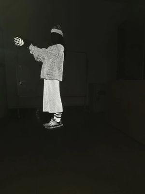 Veiligheidsbekleding Stof Reflectief Garens Glaskralencoating