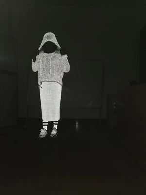 Veiligheidsbekleding Stof Reflectief Garens Glaskralencoating