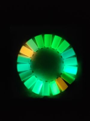 900D 5000m Glow In The Dark Acrylgaren Lichte naaigraad