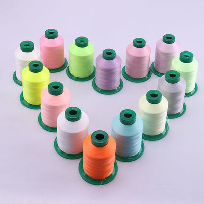 150D FDY Glow In The Dark Knitting Yarn Fluorescerend Naaddraad