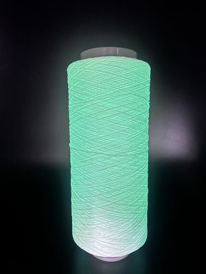 Wit lichtgevend garen polyestermateriaal met 8 uur gloeitijd