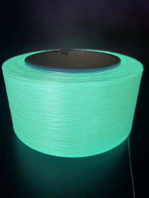 Polyester Fluorescerend Breien Garens Witte Schoenen Boven gloeiend