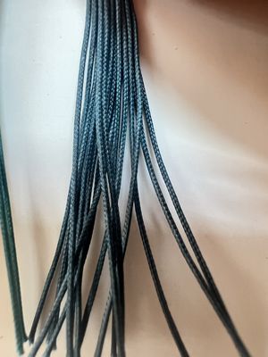 0.3mm Waxcoated Garn Polyester Flat Waxed Thread High Tenacity Polyester Wax Sewing Thread