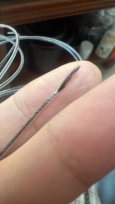 TPU-coating garn TPU-coated garn warm smelt lijm TPU-filament garn Waxed draad