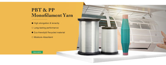 PP Monofilament Yarn 0.18MM 0.26MM Anti-Pilling Polypropylene Monofilament Yarn for Knitting and Weaving