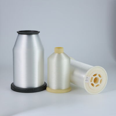 Geflechte mouw Zwart pure PET Monofilament Garens Breien Weaving Monofilament Polyester Garens Uitbreidbare Geflechte mouw